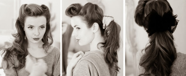 Victory Rolls Pompadour