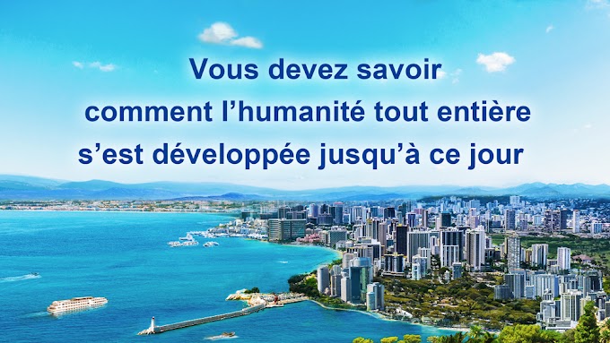 « Vous devez savoir comment l'humanité toute entière s'est développée jusqu'à ce jour » Partie 2