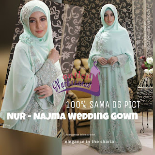 Baju Nikah Syar'i Najma Wedding Gown by Nines Widosari, baju lamaran islami, baju lamaran muslimah, baju lamaran sederhana, baju lamaran syar'i, baju menikah syar'i, baju pengantin islami, baju pengantin murah, baju pengantin muslimah, baju pernikahan islami, baju pesta muslimah, busana lamaran islami, busana lamaran muslimah, busana lamaran sederhana, busana lamaran syar'i, busana menikah syar'i, busana pengantin islami, busana pengantin murah, busana pernikahan islami, busana pesta muslimah, gaun akad islami, gaun akad murah, gaun akad muslimah, gaun akad sederhana, gaun akad syar'i, gaun lamaran islami, gaun lamaran muslimah, gaun lamaran sederhana, gaun lamaran syar'i, gaun pengantin islami, gaun pengantin murah, gaun pengantin muslimah, gaun pengantin syar'i, gaun pernikahan islami, gaun pesta muslimah, gaun spesial, gaun tunangan, Gaun Pernikahan Islami Syar'i Modern Najma Wedding Gown