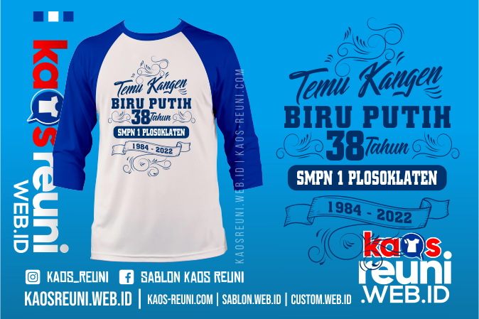 Kaos Reuni Alumni SD SMP SMA Univeristas