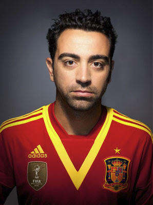 camiseta selección española Copa Confederaciones Xavi 2013