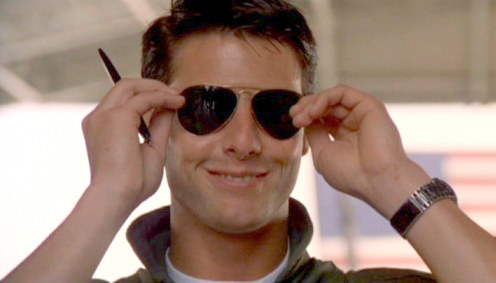 tom cruise top gun costume. tom cruise top gun sunglasses.