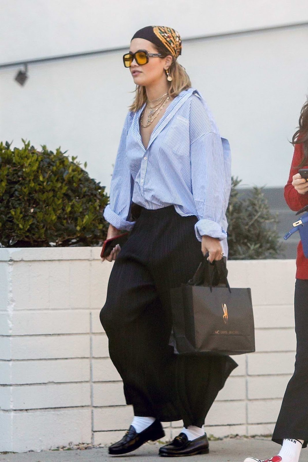 Rita Ora high street fashion style latest photo