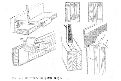 Изготовление рамы двери