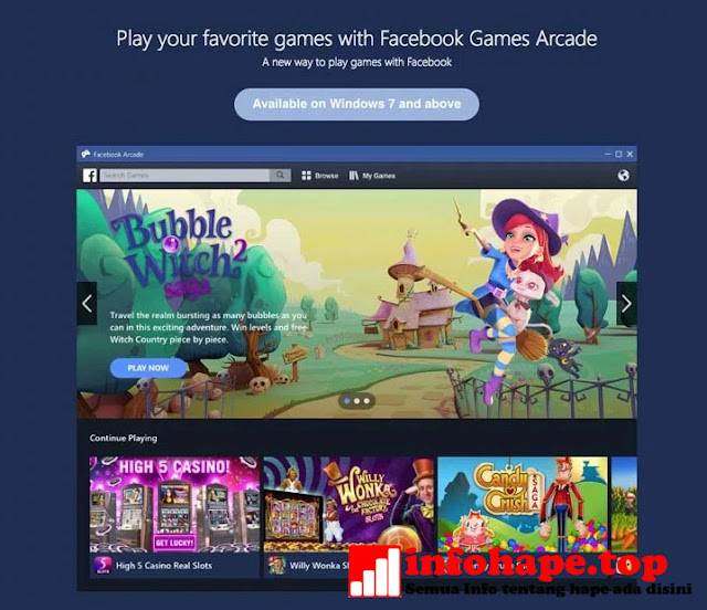 Pihak Facebook Membuat Game di Platform Baru