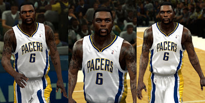 NBA 2K13 Lance Stephenson Cyberface NBA2K Patch