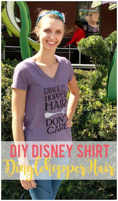 Make this DIY mermaid shirt for your next trip to Disney or for the Disney lover in your life!