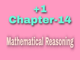 Chapter-14: Mathematical Reasoning 