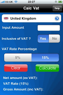Calc VAT – UK VAT Calculator IPA App Version 3.1.7