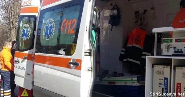 Șofer care depășea coloana, accident cu o mașină care vira stânga, la Marginea. O persoană a fost rănită. Polițiștii au stabilit culpă comună