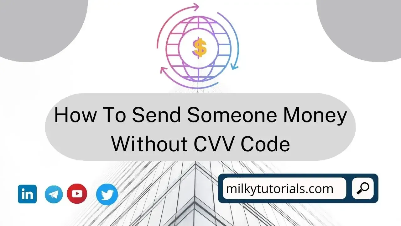 send money no CVV
