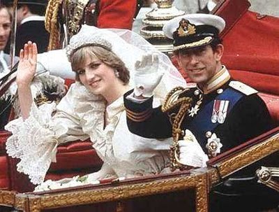 princess diana wedding day photo. princess diana wedding day