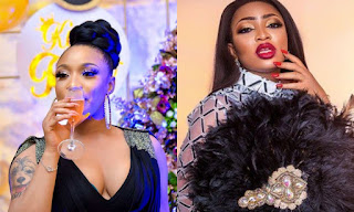 Tonto Dikeh laughs off being given financial aid by Blessing Osom