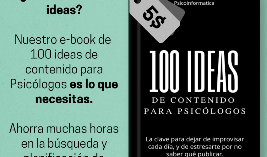 100 Ideas de contenido para Psicólogos 