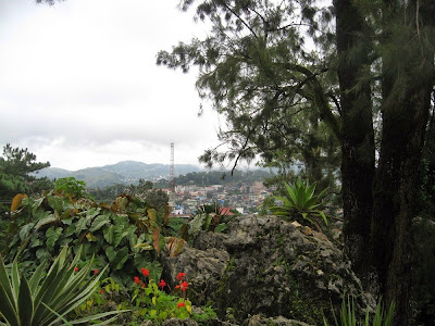 Lourdes Grottoから見るバギオ市内