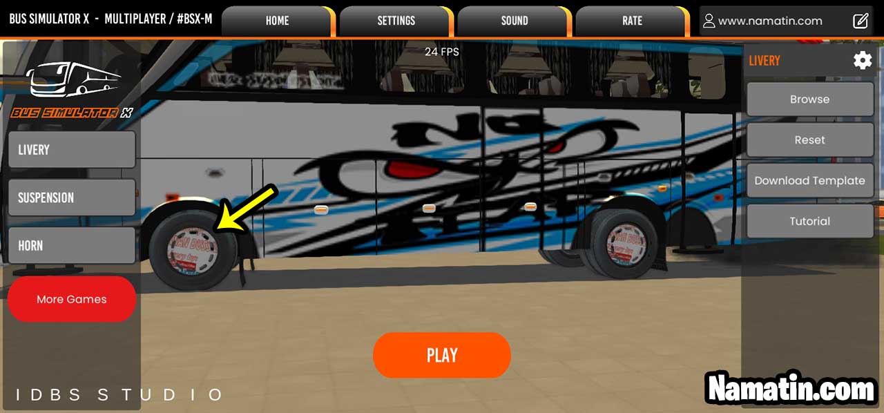 ganti livery bus simulator x