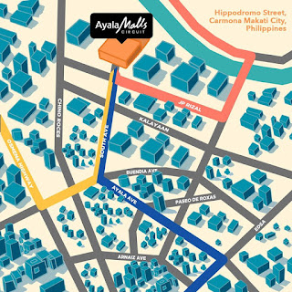 Ayala Malls Circuit map