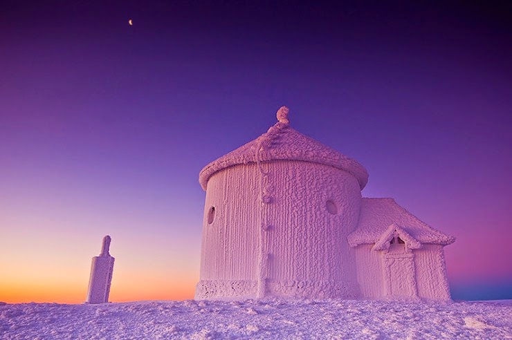 Beautiful Winter in The Karkonosze Mountains, Poland