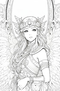 Athena Goddess of wisdom, handicraft, and warfare.