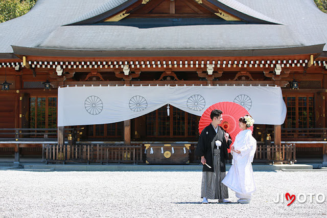 大神神社での挙式撮影