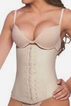<br />Sidefeel Women's 4 Steel Bones Deep V Slim Fitted Corset
