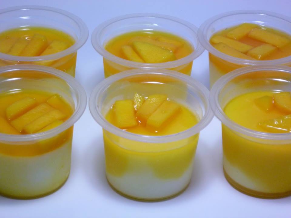 CARA MEMBUAT PUDING MANGGA, Pencuci Mulut Untuk Berbuka 