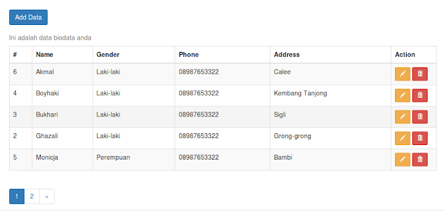 Pdo get data from database