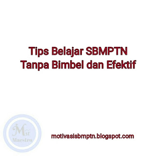 Artikel ini berisi tips-tips yang melatih mental pembaca untuk siap menghadapi SBMPTN walaupun tanpa bimbel.