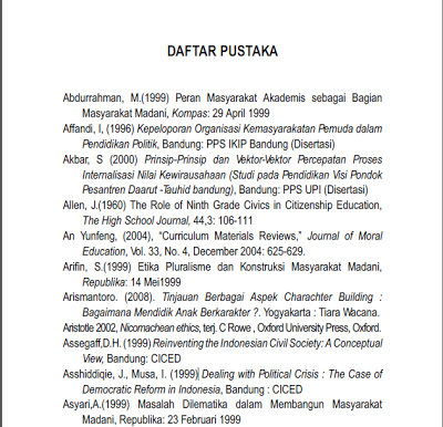 Penyusunan Daftar Rujukan  Linguistika