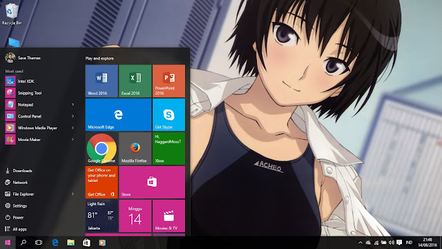 Amagami Theme For Windows 7/8/8.1 and 10