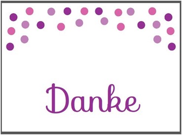 Danke-Karte