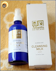 Atlantis Skincare Glowing Skin Cleansing Milk on Natural Beauty And Makeup Blog