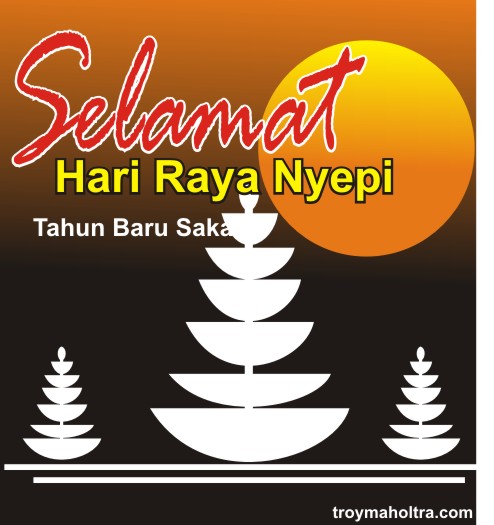 Meme Gambar Ucapan Slamat Hari Raya Nyepi Tahun Baru Saka 