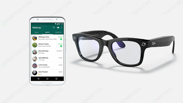 whatsapp from ray ban stories smartwatch