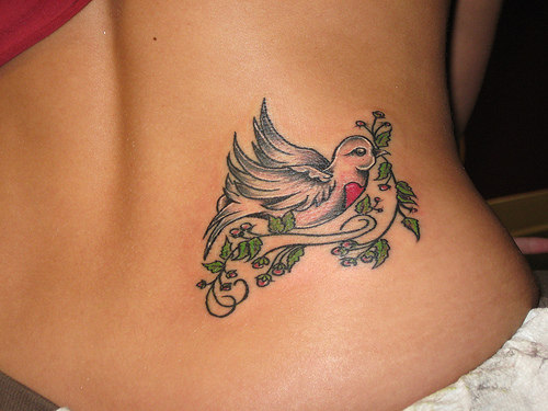 Lettering Tattoo Tattoos using letter and script designs became popular in