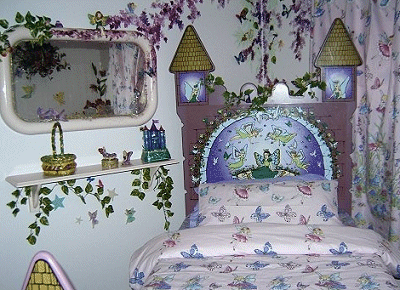 Bedding Style on Fairy Forest Style Bedding In Colours Like Yellow  Green And Blue