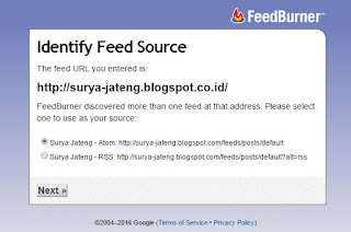 feedburner identify