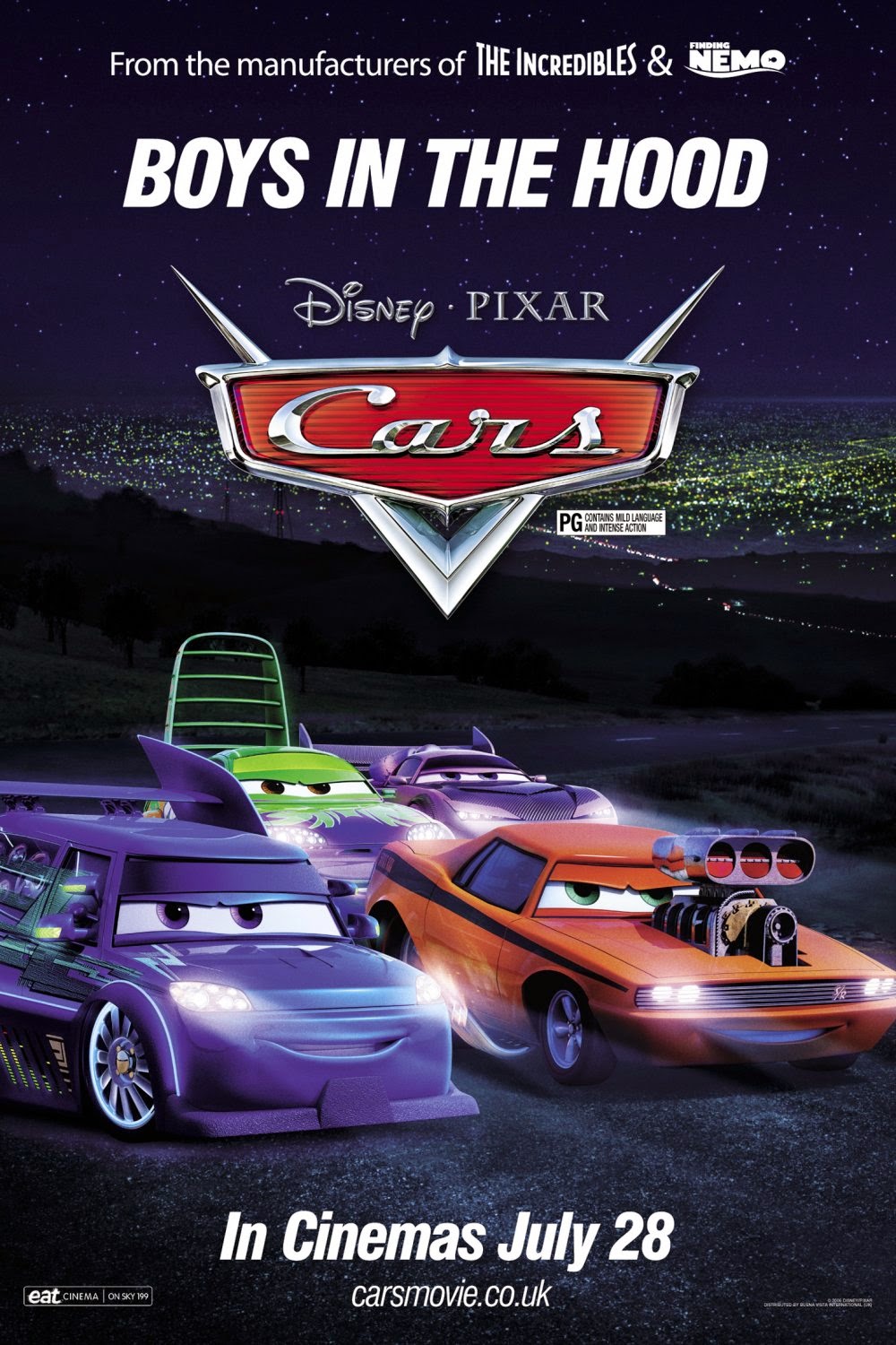 Animated Film Reviews Cars 06 An Amazing Race Led By Owen Wilson