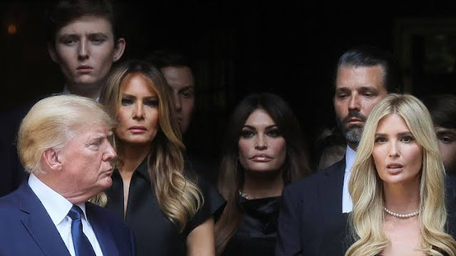 Ivana Trump's funeral, Donald Trump recollects her 'lovely life'