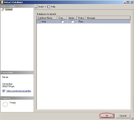 Cara Attach dan Detach Database SqlServer 2008/2005/R2 