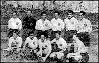 📸SELECCIÓN DE ESPAÑA 📆15 marzo 1942 ⬆️Teruel, Martorell, Mundo, Mateo, Campos, Oceja. ⬇️Epi, Germán, Alonso, Bravo y Gabilondo. SELECCIÓN DE ESPAÑA 4 🆚 SELECCIÓN DE FRANCIA 0 Domingo 15/03/1942, 16:30 horas. Partido internacional amistoso. Sevilla, España, estadio de Nervión. GOLES: ⚽1-0: 3’, Campos. ⚽2-0: 38’, Mundo. ⚽3-0: 65’, Campos. ⚽4-0: 85’, Epi.