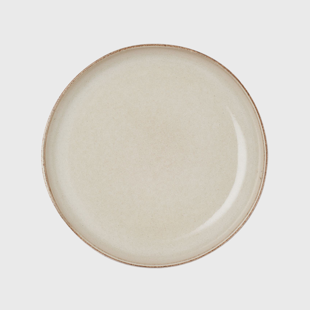 deep stoneware plate