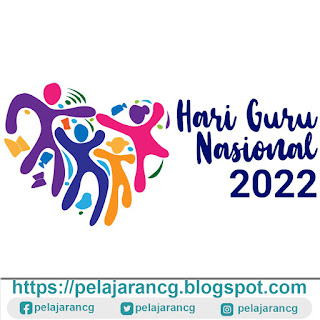 Tema Logo peringatan Haru Guru Nasional Tahun 2022