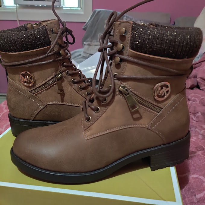 MK Inspired Brown Boots