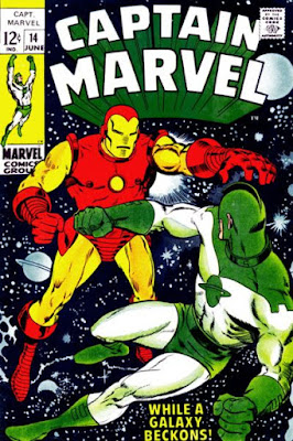 Captain Marvel #14, Iron Man