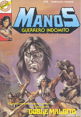 Manos, Guerrero Indómito 6. Bruguera, 1984