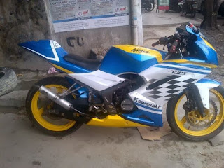 modifikasi motor ninja 150