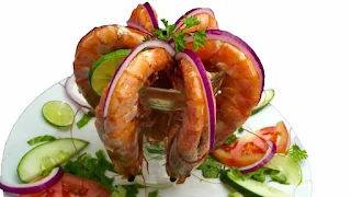 Hors d'oeuvre aux crevettes et aux pamplemousses
