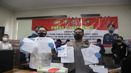 Ditreskrimum Polda Banten Berhasil Tangkap 5 Tersangka Pemalsuan Hasil Swab di Pelabuhan Merak