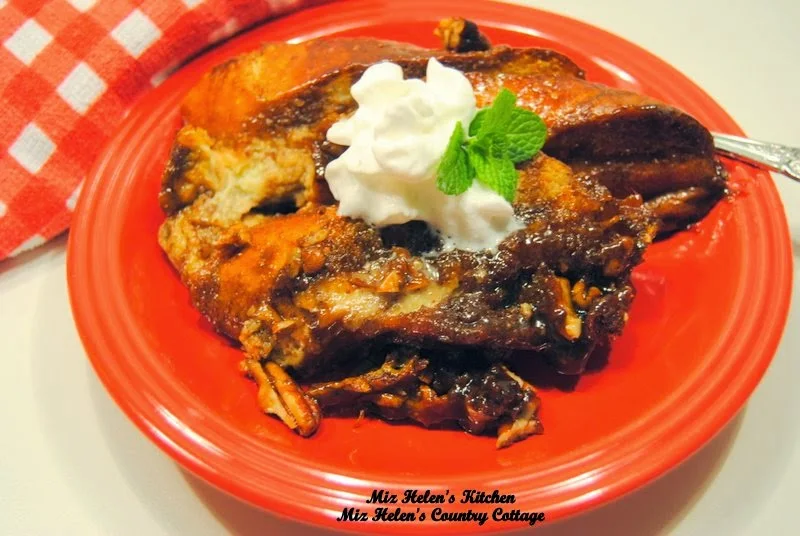 Praline French Toast at Miz Helen's Country Cottage